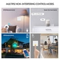 thumbnail image 2 of Wi-Fi Smart Switch Light Switch Voice Control, Remote Control, RF433, Touch Control Compatible with Alexa Google Home Schedule, Timer, Countdown Needs Neutral Wire No Hub Required, 2 of 8
