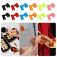 thumbnail image 4 of 12-Pack Reusable Chopstick Helpers - PE Material, Colorful & Adjustable - for Learning Chopsticks, Travel, Elderly & Kids, 4 of 7