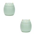 thumbnail image 3 of Transemion Pot à Thé en Céramique Portable Anti-Humidité Grande Capacité et Mignon Robuste et Durable en Céramique Forme de Chat Pots à Thé en Céramique Vert 150ml 2ensemble, 3 of 6