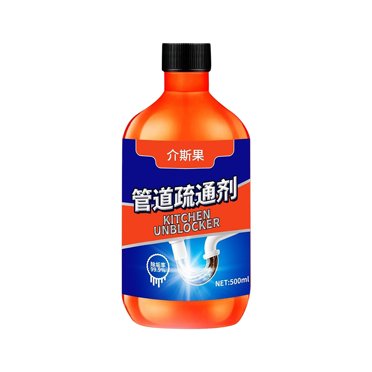 TopLLC Clean Products for Cleaning, Cleaning Supplies Pipe Unclogger Kitchen Unclogger Powerful Pipe Unclogger Sink Sewer Cleaner Kitchen Toilet Pipe Cleaning Tool 500ml drain unclogger