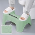 thumbnail image 1 of EGNMCR Bathroom Accessories,Bathroom Decor Toilet Stool Squatting Poop Stool Bathroom Potty Step Stool Toilet Assistance Steps Step Stool Fits All Toilets Detachable Stackable Chamber Pot Bench, 1 of 7