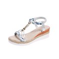 thumbnail image 1 of VEKDONE Sandales de Plage pour Femmes Mode Femmes Décontractées Bout Rond Sandales Confort Plage Chaussures Décontractées, 1 of 9