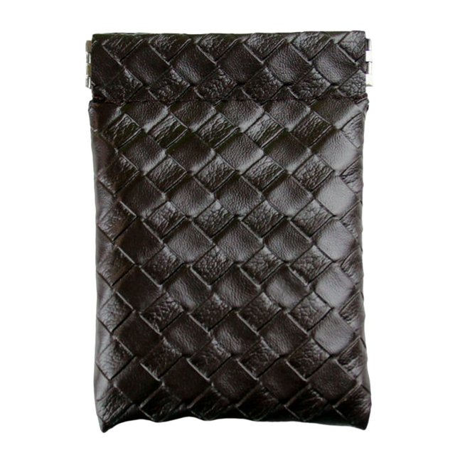 Pocket Key Wallet Solid Color Faux Leather Lightweight Water Resistant Wallet Purse for Business