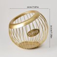 thumbnail image 2 of Oefntac Coffee Pod Holde Large Capacity Organizer for Counter Coffee Station Organizer Metal Coffee Pods Storage, 2 of 2