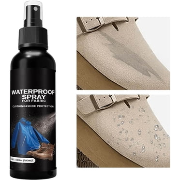 Todaioua 100ml Fabric Waterproof Spray, Long-Lasting Breathable Protector for Clothing/Shoes/Backpack/Tent/Sofa/Carpet, Portable Non-Irritating for Indoor & Outdoor Use