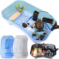 thumbnail image 4 of Boîte de Vivarium Tortue Reptile pour Aquarium avec Rampe de Protection, 4 of 8