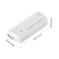 thumbnail image 4 of Chargeur Intelligent Mini pour 2 Piles Rechargeables AA - Entrée USB (Piles Non Incluses) Lot de 5, Blanc, 4 of 6