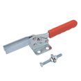 thumbnail image 2 of Hold Down Toggle Clamps, Manual Operation Toggle Clamps Woodworking Silver Red Color  for Electronic Equipment Installation for Welding, 2 of 7