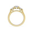thumbnail image 3 of 0.80 Carat Excellent Oval Shape Genuine Diamond Latest Design Solitaire Engagement Ring for Ladies Solid 18K Yellow Gold Size 7.5, 3 of 8