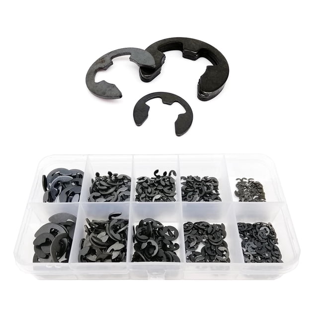 Langgg 580pcs/set Affordable Washer - Durable And Secure Retainer At Affordable Price Wide Application black 1Set