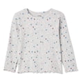 thumbnail image 1 of George Toddler Girls' Long-Sleeve Rib T-Shirt, 1 of 2