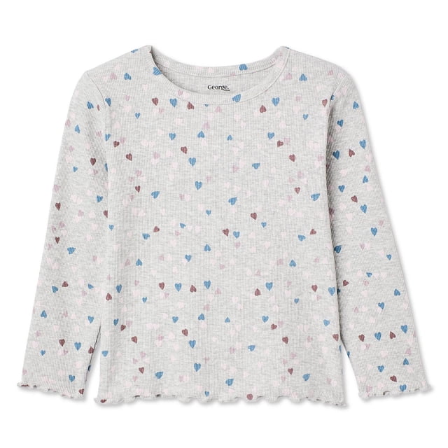 George Toddler Girls' Long-Sleeve Rib T-Shirt
