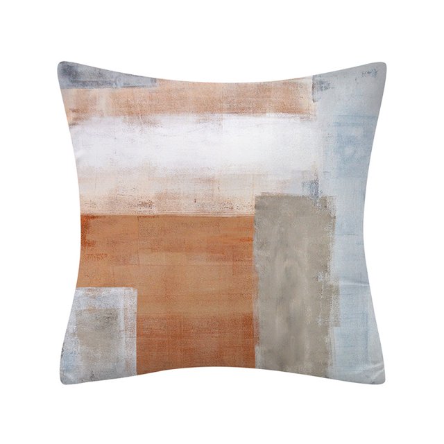 2 Pcs Abstract Taie d'Oreiller Throw Taie d'Oreiller Canapé-Lit, 40 * 40cm, 13