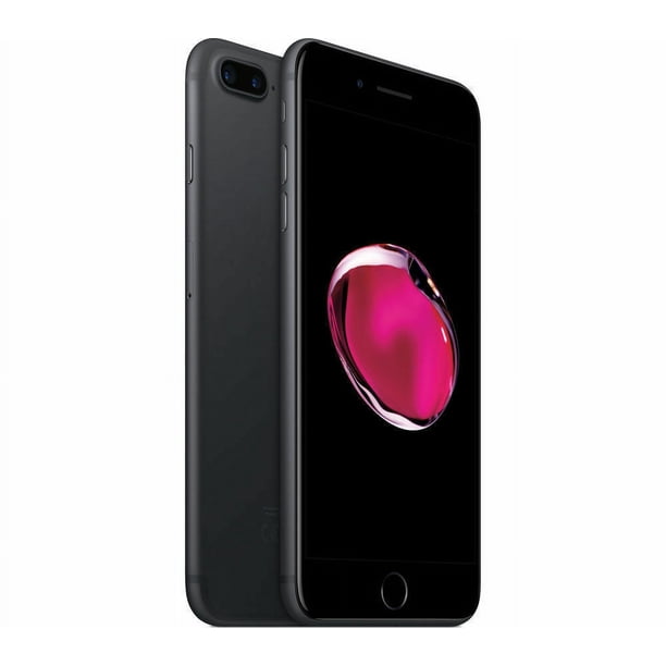 Apple iPhone 7 Plus 128GB ブラック Refurbished Apple iPhone 7 Plus A1661 (Fully Unlocked) 128GB Matte