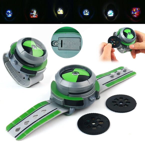 SDOTXA Ben 10 Alien Force Omnitrix Illumintator Projector Watch Toy Gift for Child Kids X‘mas gift