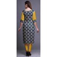 thumbnail image 4 of Bimba Cotton Printed Straight Kurtis For Women Panel Kurta Summer Tunic-X-Large, 4 of 6
