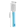 thumbnail image 3 of Binwennn Fish Scale Remover Fish Brush Stainless Steel Handle Fish Scraping Scale Shaver Fish Tool For Chef And Home Fish Cleaning Seafood Tools Cooking Utensils Holder for Counter Spurtle Wooden, 3 of 5