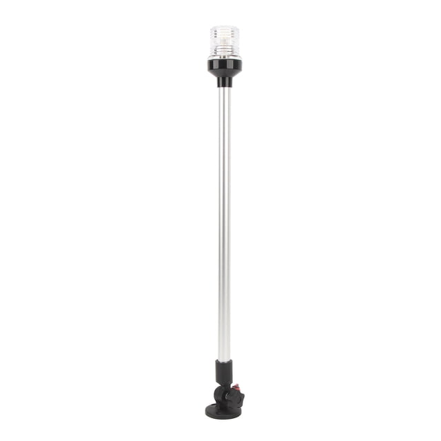 LED Boat Anchor Light 360 All Round Rotating Aluminum Alloy Base For Yachts Marine