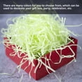thumbnail image 3 of Maoww Crinkle Paper Raffia Shreds Colorful Boxes Filling Material DIY Packaging Confetti Wedding Party Greeting Tissue Accessories Bean Green, 3 of 6