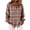 #2, variant on Pisexur Christmas Womens Shirts Fashion Plaid Shirts for Women Classic Vintage Long Sleeve Shirts for Women Casual Button Down Collared Womens Blouses S-2XL Blue