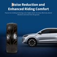 thumbnail image 3 of Garvee Rear Motorcycle Tire 180/55-17, Tubeless 4PR 73S, Street Tire, Black Wall, High Performance for Sport Touring, Enhanced Grip, Long Wear, Fits 17" Rims, 3 of 9