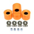 thumbnail image 2 of koolsoo Roues de Longboard et de Planche à Roulettes 60 mm 78 A avec Roulements, Ensemble de 4, Couvre-Roues de Rechange, 2 of 9