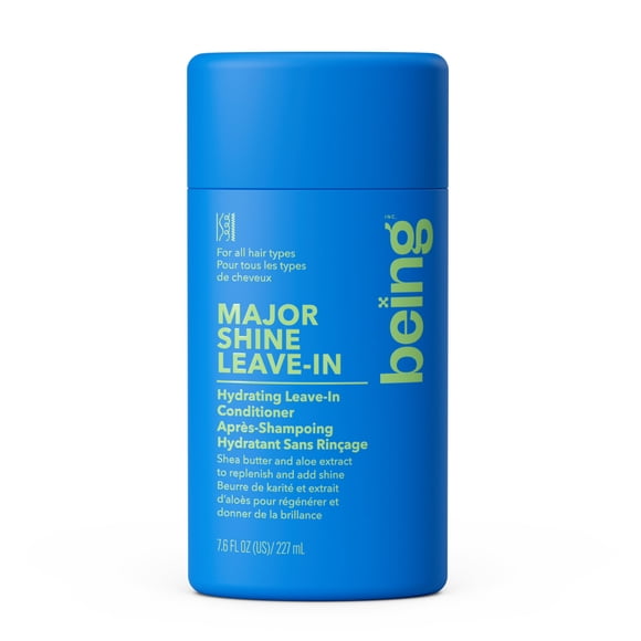 being MAJOR SHINE Hydrating Leave-In Conditioner with Shea Butter and Aloe Extract227mL