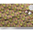 thumbnail image 2 of Soimoi Rayon Fabric Animal Skin Abstract Print Sewing Fabric Yard 42 Inch Wide, 2 of 3