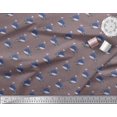 thumbnail image 2 of Soimoi Georgette Viscose Fabric Whale Ocean Print Fabric by Yard 42 Inch Wide, 2 of 3