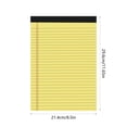 thumbnail image 2 of Carnet de Notes Papier A4 Carnet de Notes Ligne Horizontale Carnet Détachable Mémo Planificateur Blocs-Notes, 2 of 6