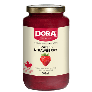 Dora Confiture Traditionnelle aux Fraises