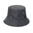 thumbnail image 1 of VONKY Comfortable And Breathable Fisherman Hat For Sun Protection Sunscreen Fisherman Cap Hat Summer darkgray 58cm 2Set, 1 of 6