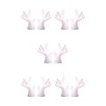 thumbnail image 2 of mmirethe 2pcs Easy To Install Antlers Sticker To Decorate Christmas Car Cute Waterproof white small 5Set, 2 of 6