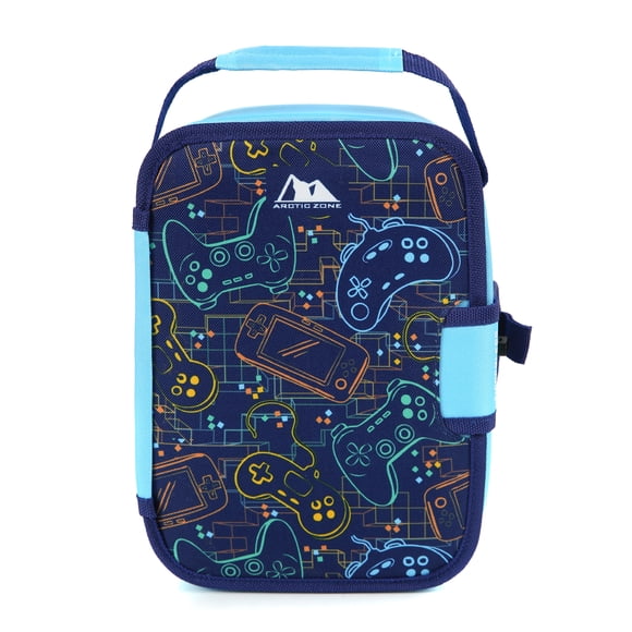 Arctic Zone Eco Zipperless™ Lunch Pack, Navy Game Controller, Back to School Supplies