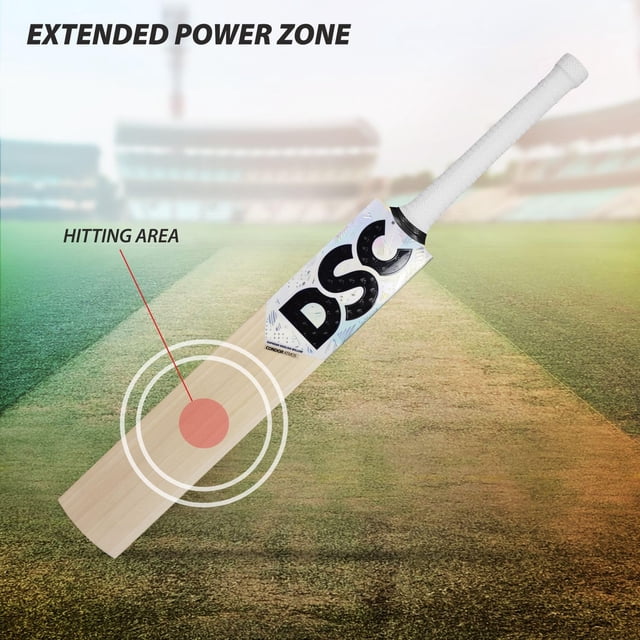 DSC Condor Atmos English Willow Cricket Bat For Men , Short Handle Ready To Play , Size 3 | Lightweight Bat With Cover