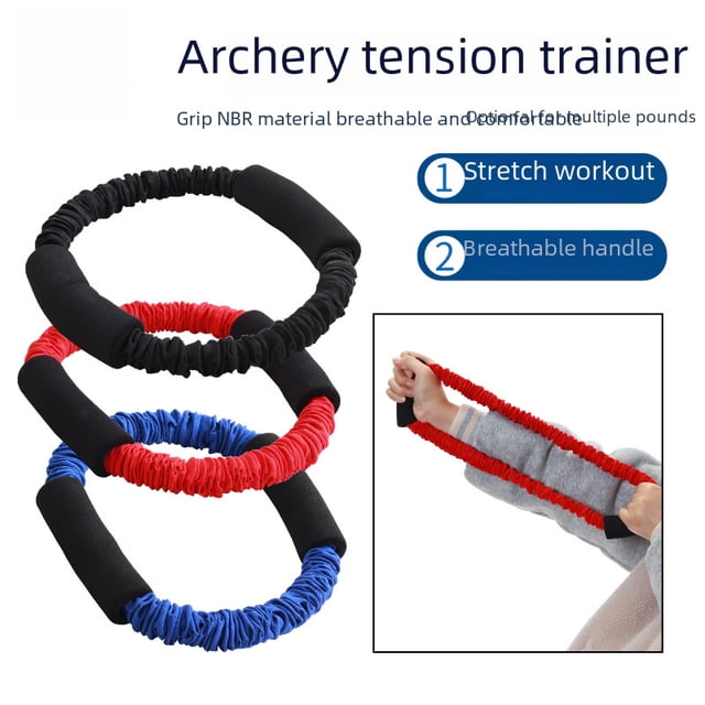 35-Pound Red Archery Training Device: Portable Fitness Tool for Arm Strength Building, Shooting Skill Enhancement & Safe Practice – Durable, Easy-to-Use Bow Trainer for Beginners & Pros