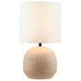 thumbnail image 3 of Bouclair Off White Table Lamp with Resin Base, 3 of 6