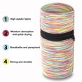 thumbnail image 3 of CSChome Sports Wrist Band Workout Wrist Band Sweat-absorbent Breathable Large Capacity Zipper Closure Pocket Sports Running Pouch, 3 of 7
