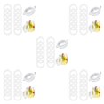 thumbnail image 3 of maskred 12pack/lot Versatile Silicone Replacement Gasket Seals Airtight And Durable Silicone Gasket 5Set, 3 of 6