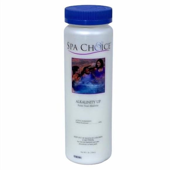 SpaChoice 1-Pound Premium Alkalinity Up, Alkalinity Increaser for Hot Tub, 100% Sodium Bicarbonate, Made in USA
