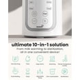 thumbnail image 3 of GROWNSY Baby Bottle Warmer 8-in-1 with Timer ,Temperature Control,Defrost, Sterilizer, Heat Baby Food Jars Function, 3 of 9