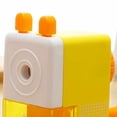 thumbnail image 4 of serony Taille-Crayon Manuel Stylo Découpe Affûtage Machine Papeterie de Bureau Jaune 1 Ensemble, 4 of 5