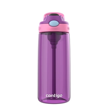 Contigo Aubrey Leak-Proof Spill-Proof Water Bottle, Grape w/ Azalea, 20 oz (591 mL), Grape & Azalea