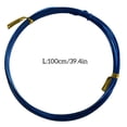 thumbnail image 5 of Craft Wires DIY Handicrafts Braided Thread Good Flexibility Durable Shiny Jewelry Lines Exquisite Design for Sculpturing Sapphire Blue, 5 of 5