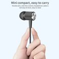 thumbnail image 4 of In-Ear Wired Headphones, Subwoofer Bass, 3.5mm Plug, Soft Durable Cable, Comfortable Fit, for Android MP3 Laptop, Birthday Gift, 4 of 5