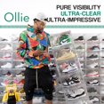thumbnail image 2 of Ollie Boîte à Chaussures en Acrylique Ultra Transparente - Organisateur de Chaussures Empilable en Plastique Transparent, Vitrine à Chaussures, Rangement de Chaussures pour Garde-Robe, Boîtes à Chaussures en Plastique Transparent Empilables, Étui à Chaussures Transparent (Lot de 4), 2 of 6