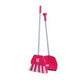 thumbnail image 4 of HILABEE Mini Kids Broom and Dustpan Set Miniature Sweeping House Tool Toy Set Kids Broom red 2pcs, 4 of 9