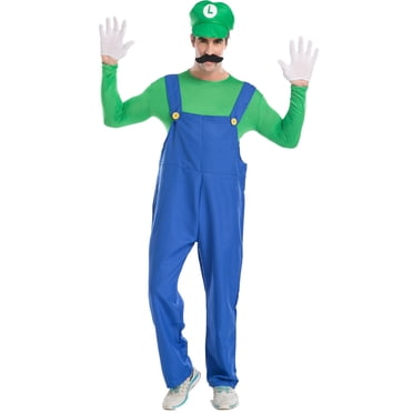 KAWELL Super Bros Family Costume Cosplay Costume Brothers Halloween Cosplay Costume