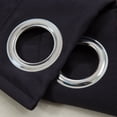 thumbnail image 1 of serony Solid Colored Short Valance Curtains Kitchen Shade Curtain Window Tiers Window Curtain Shade Curtain Window Treatment Black S, 1 of 8
