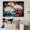 thumbnail image 1 of Designart Multi-Color Traditional Natural framed wall art, Succulent framed wall Art, Reflecting on Succulent Beauty , Succulent framed wall art decor, 32x24 inches Natural brown color Frame, 1 of 5